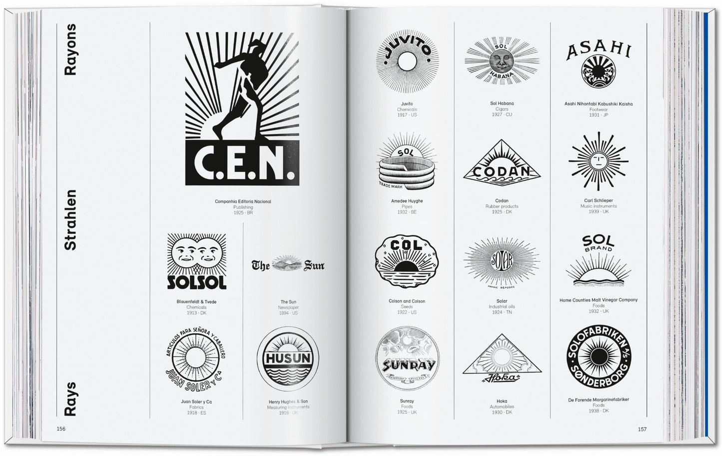 Logo Beginnings. Logo Modernism. 45th Ed. (German, French, English)