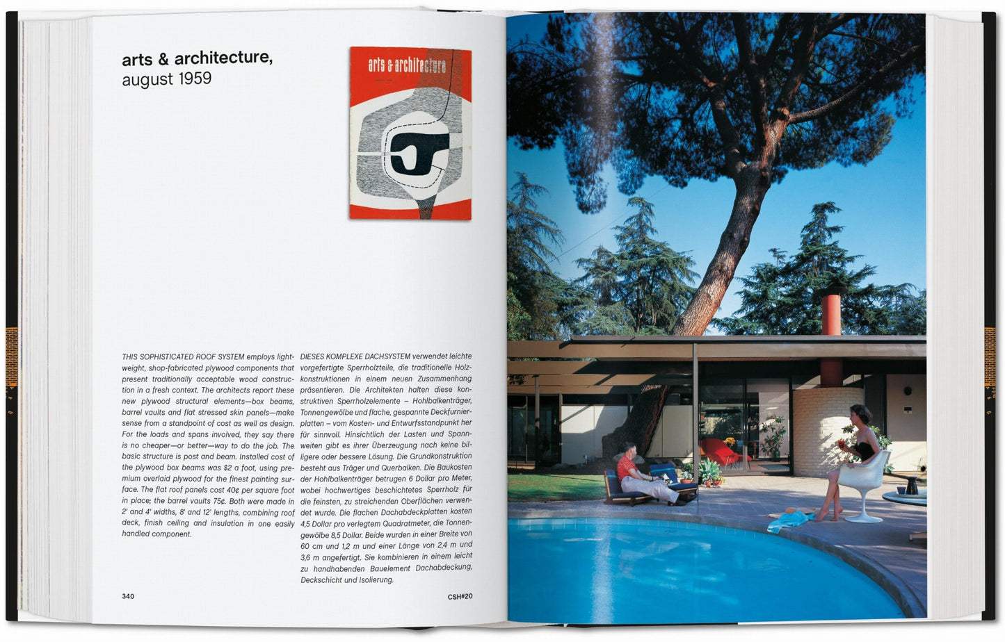 Case Study Houses. The Complete CSH Program 1945-1966. 45th Ed. (German, French, English)