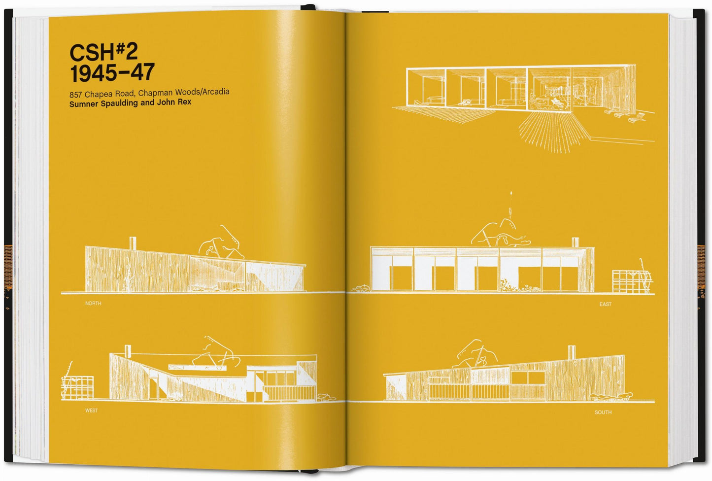 Case Study Houses. The Complete CSH Program 1945-1966. 45th Ed. (German, French, English)