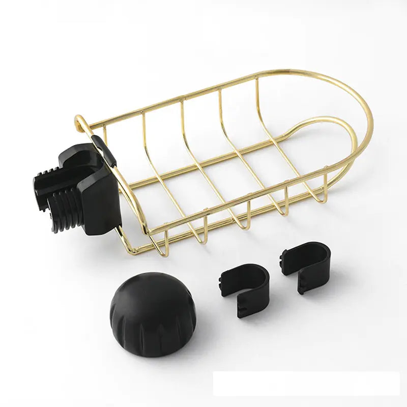 Sink Organizer Basket with Drain Tray for Kitchen