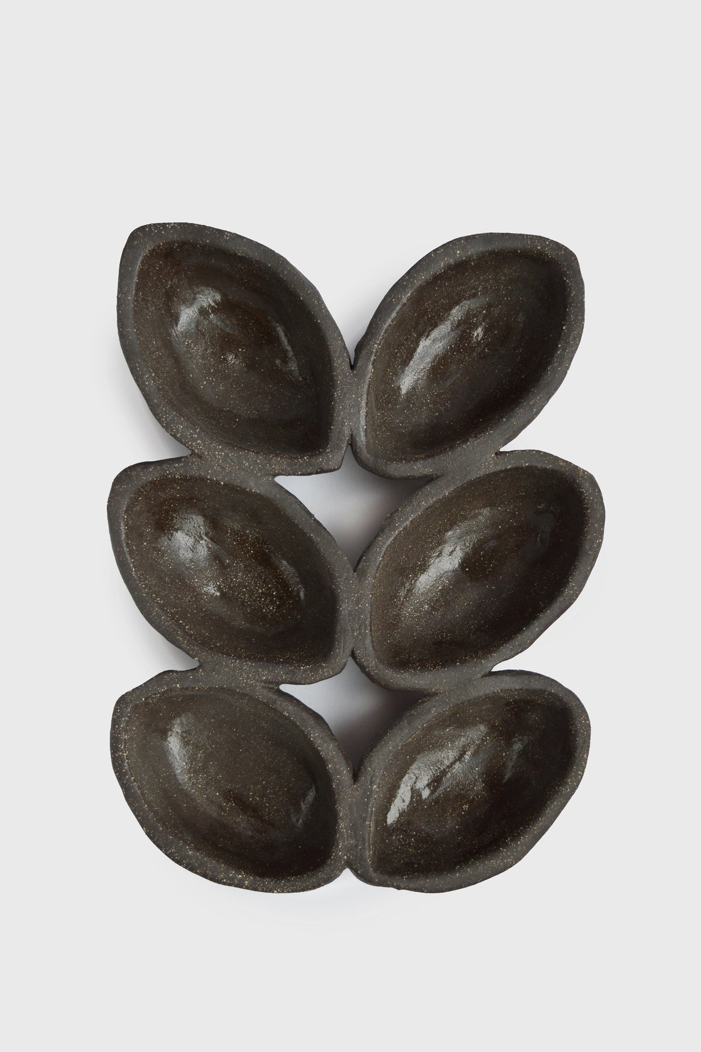 Handmade Stoneware Serving Dish - Pumpernickel