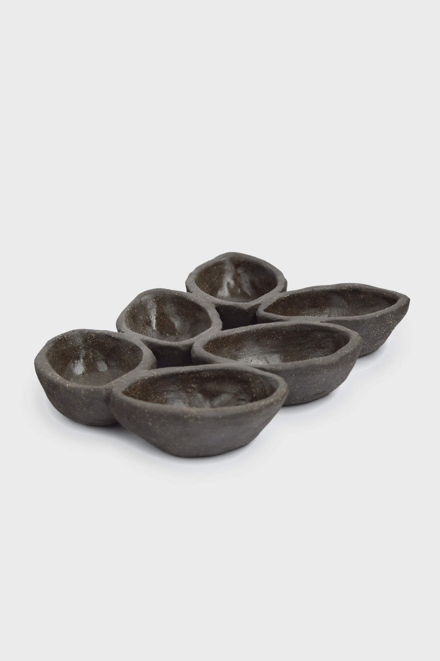 Handmade Stoneware Serving Dish - Pumpernickel