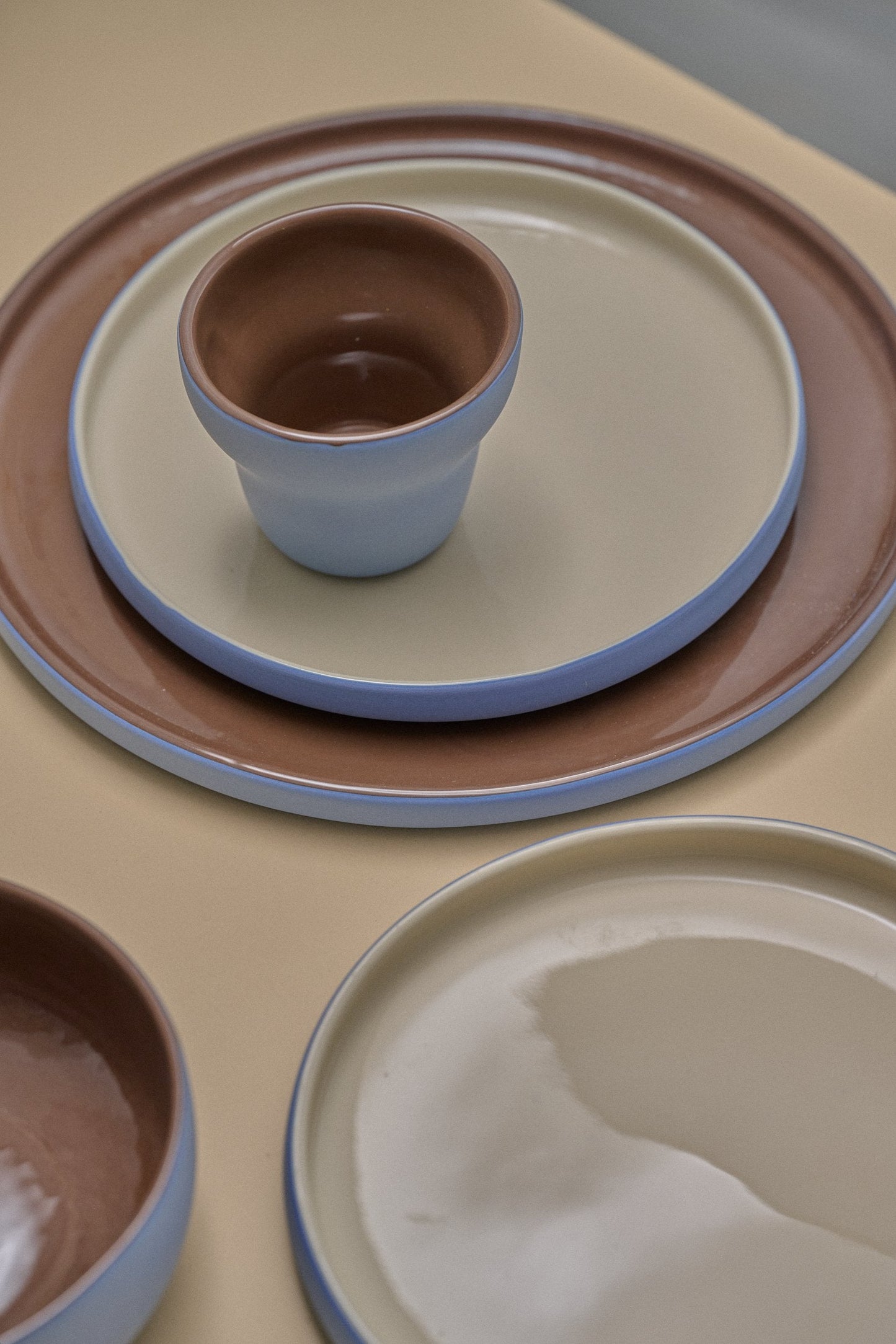 Handmade Porcelain Dinner Plate