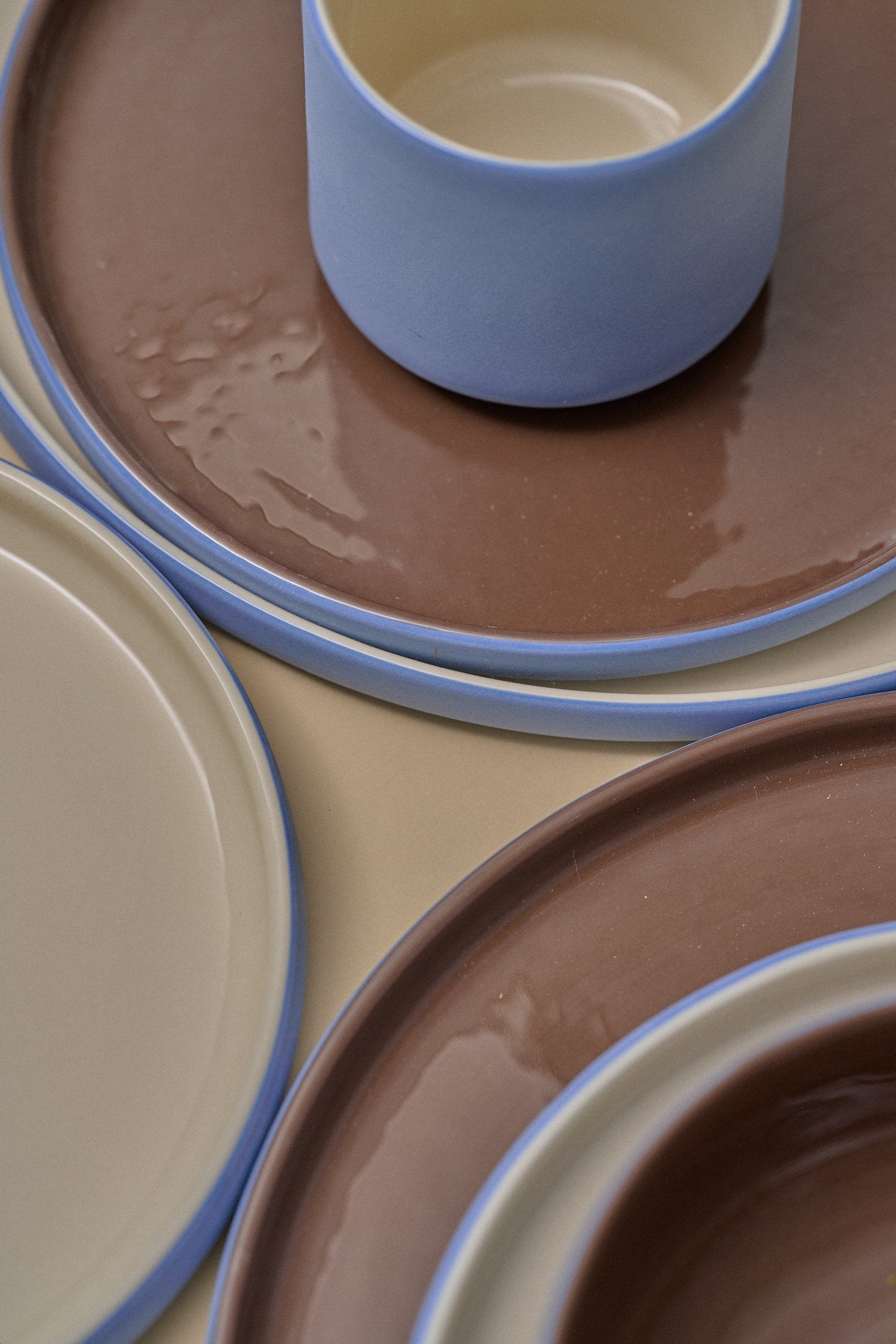 Handmade Porcelain Dinner Plate