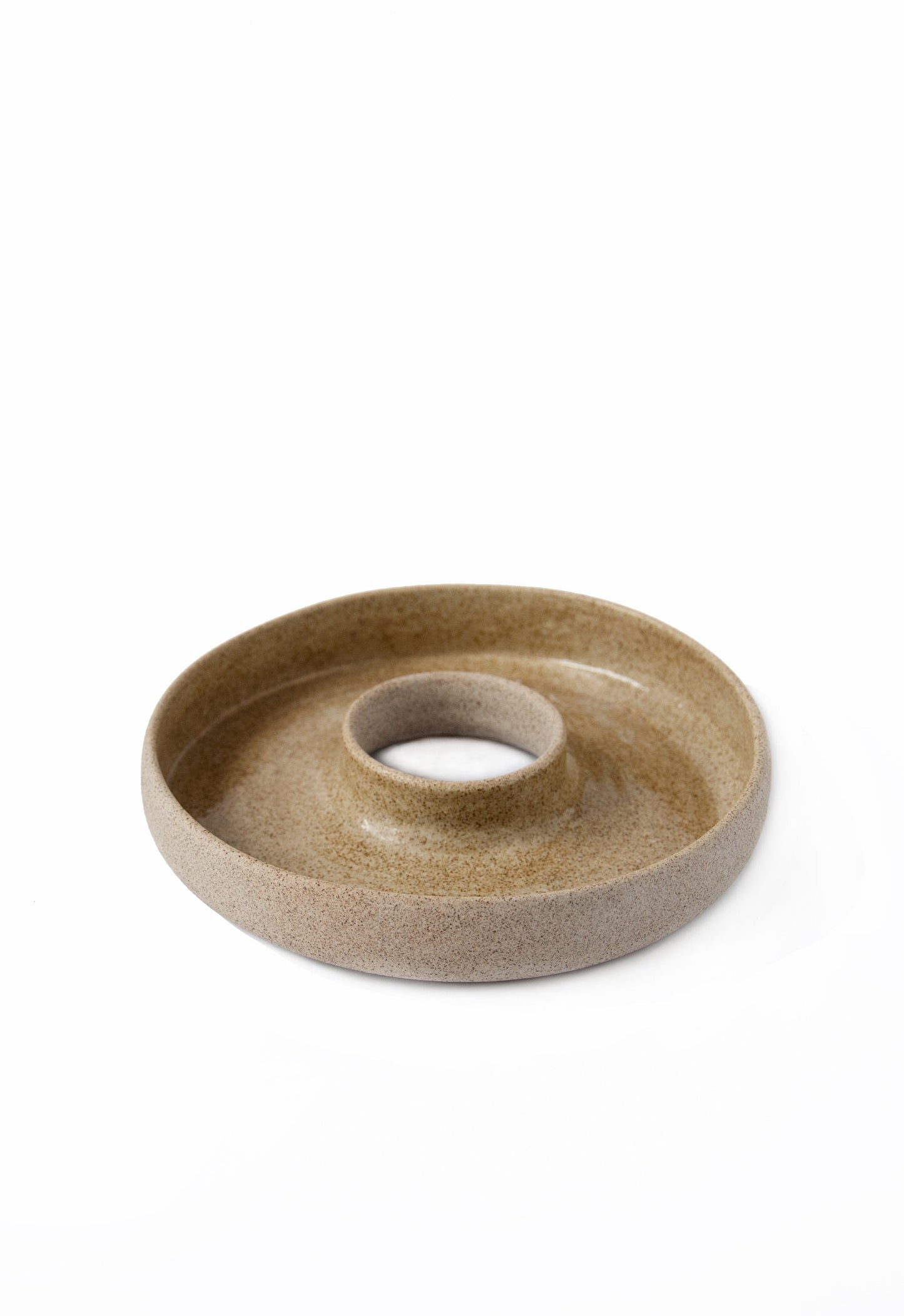 Handmade Stoneware Serving Dish - Concrete