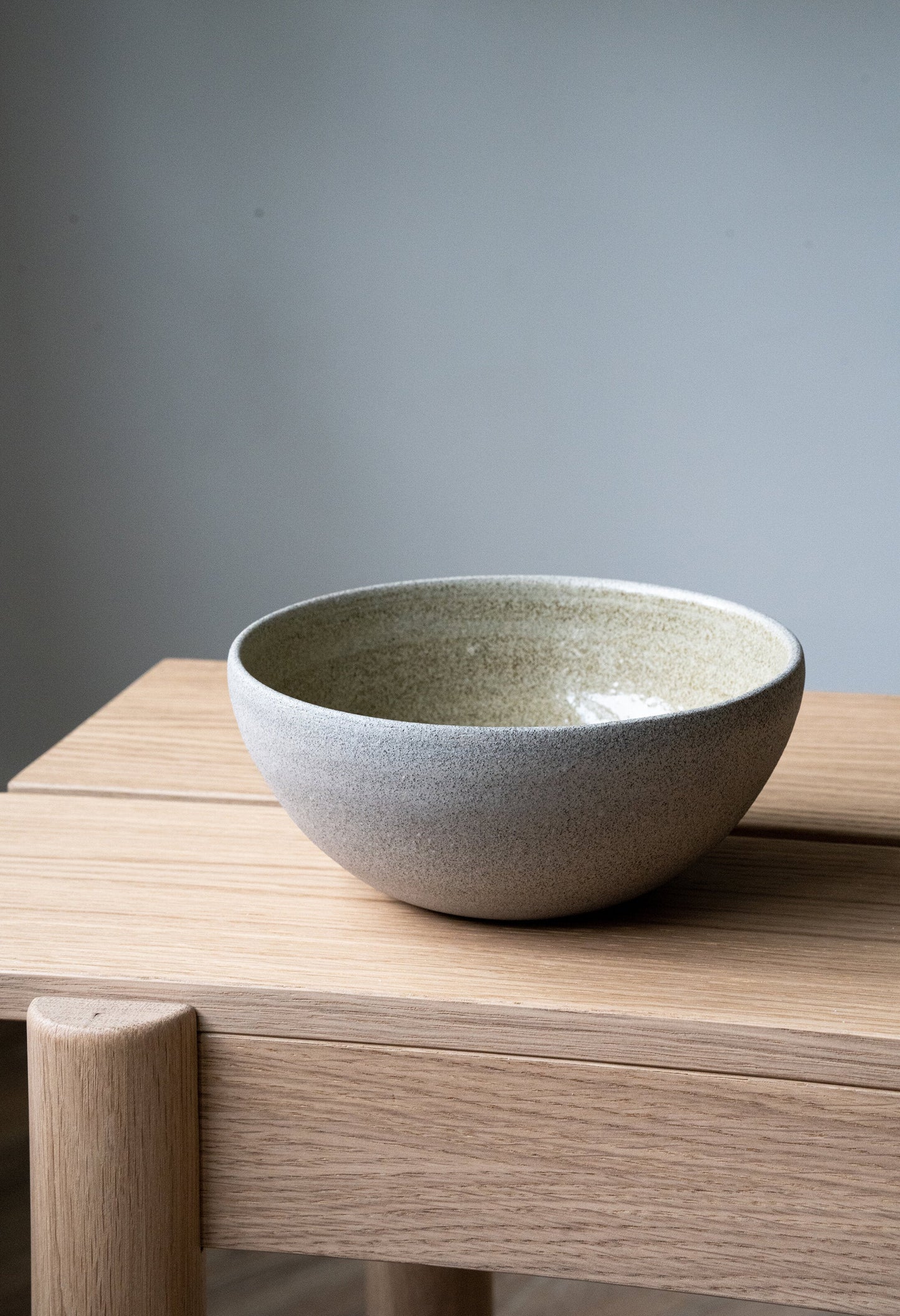 Stoneware Everyday Bowl - Concrete