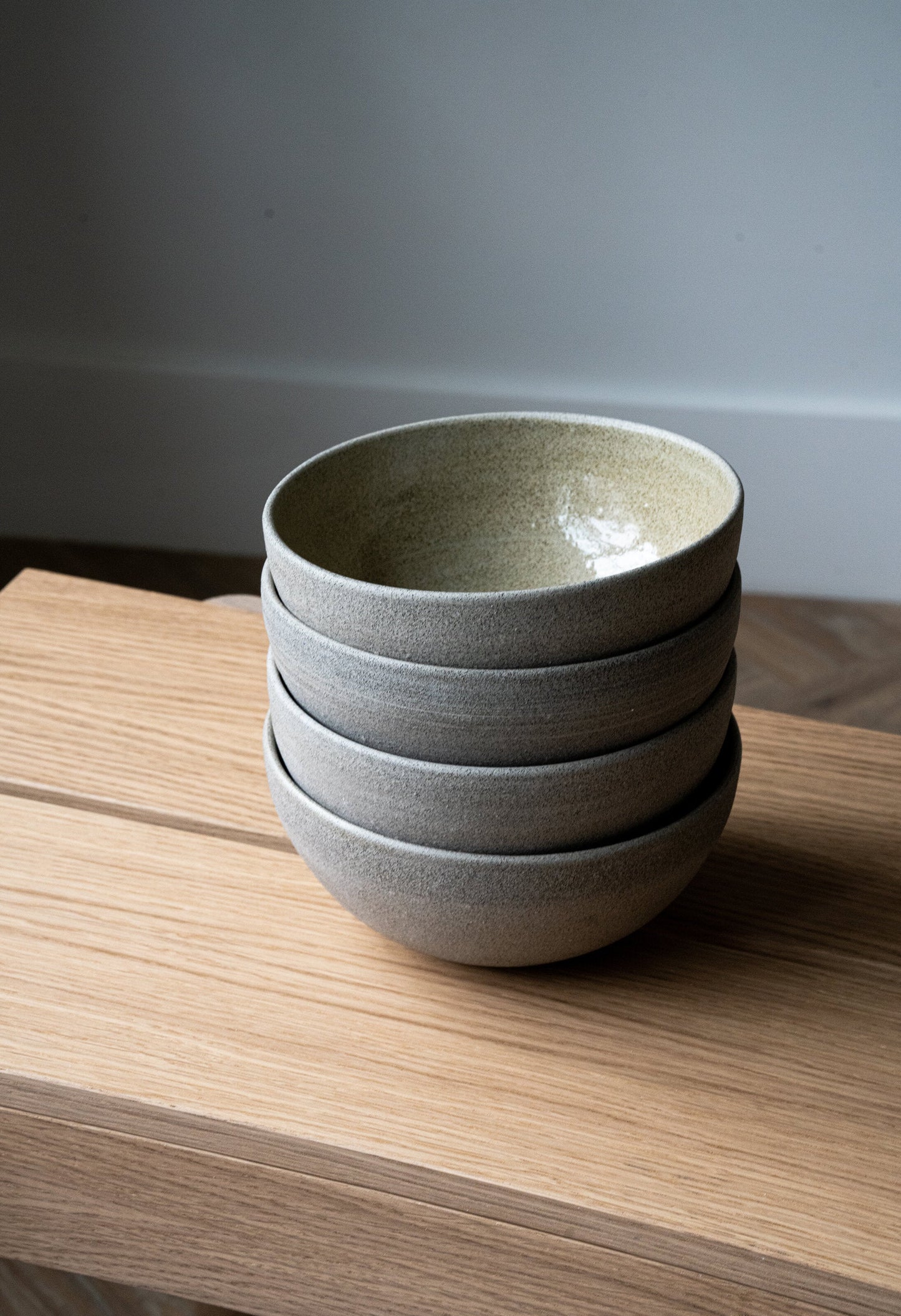 Stoneware Everyday Bowl - Concrete