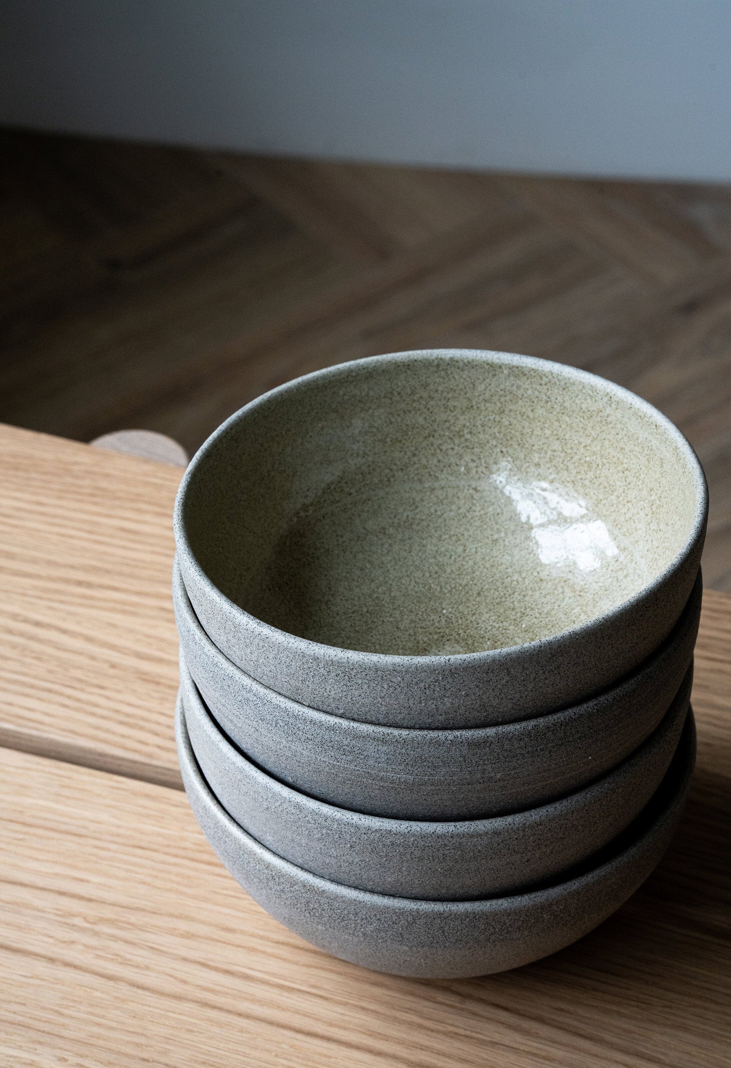 Stoneware Everyday Bowl - Concrete