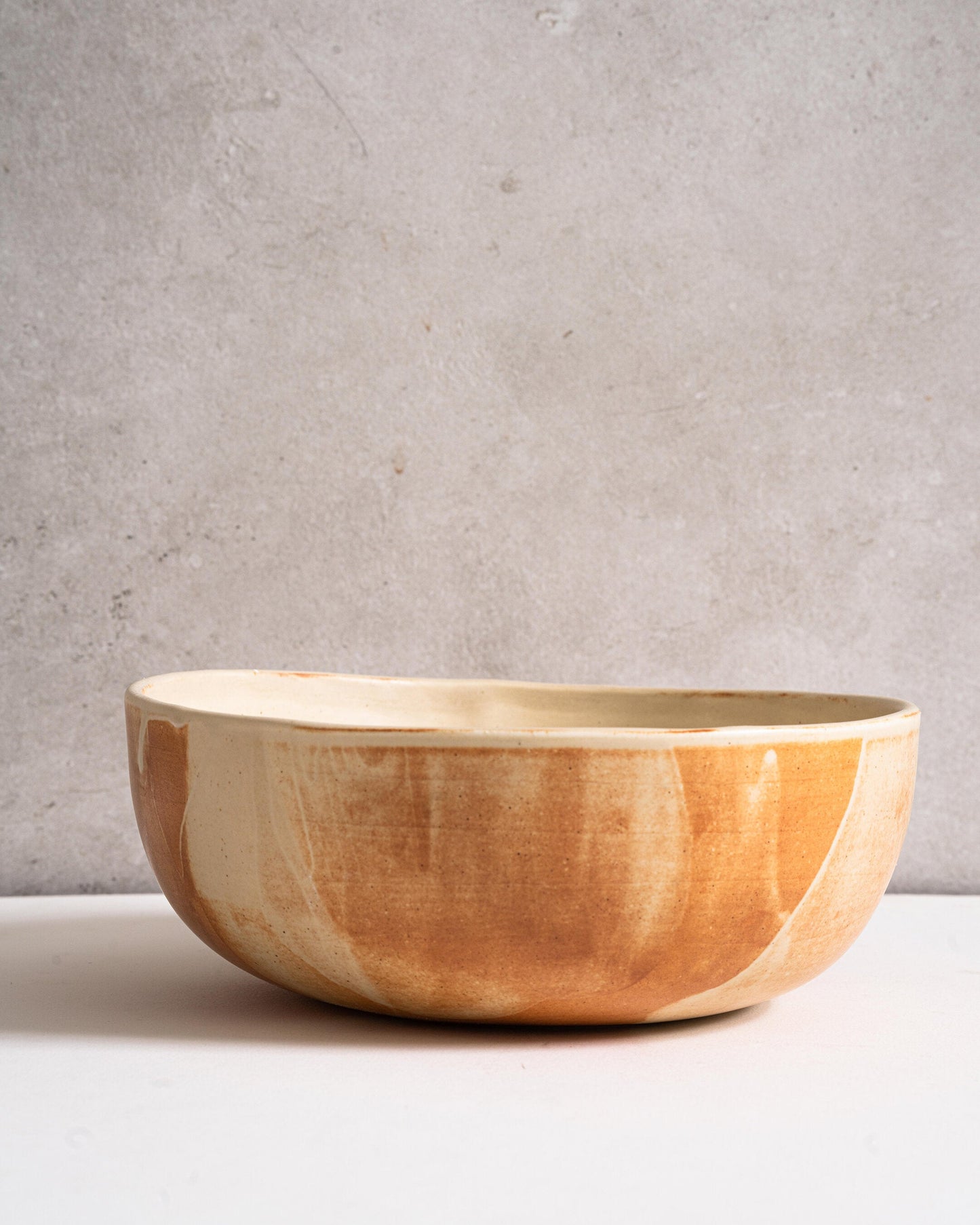 Stoneware Salad Serving Bowl