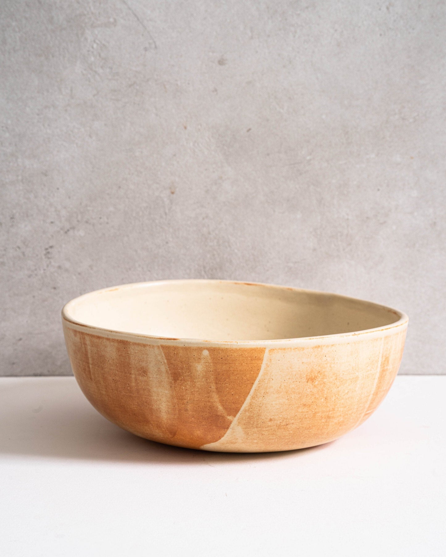 Stoneware Salad Serving Bowl