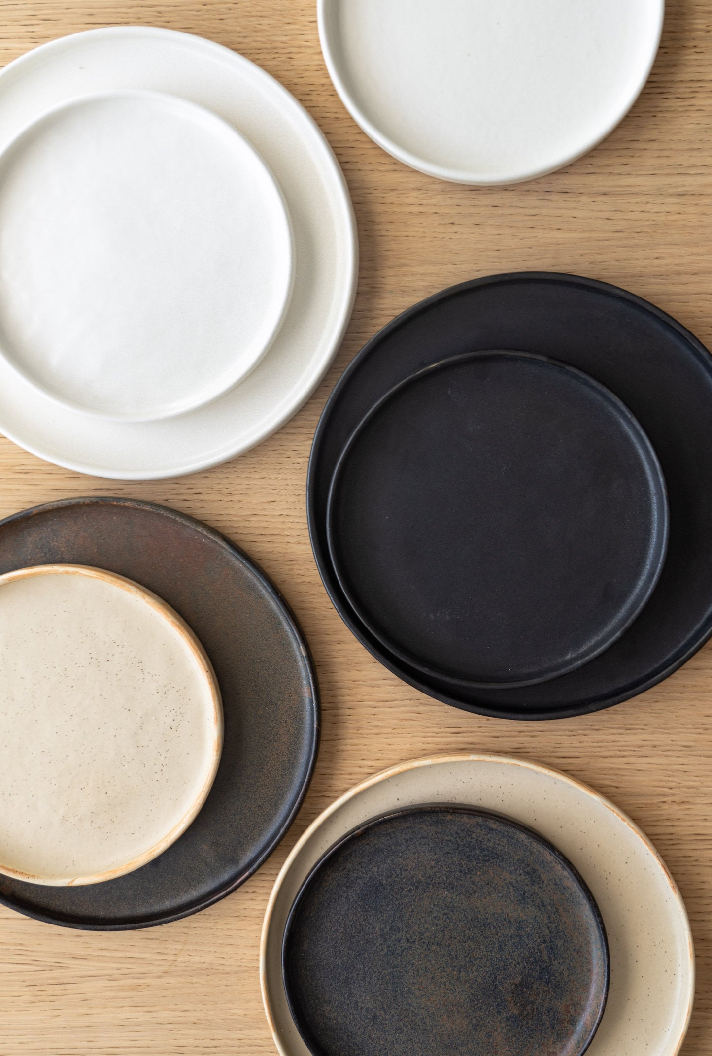 Rust Stoneware Dinner Plate