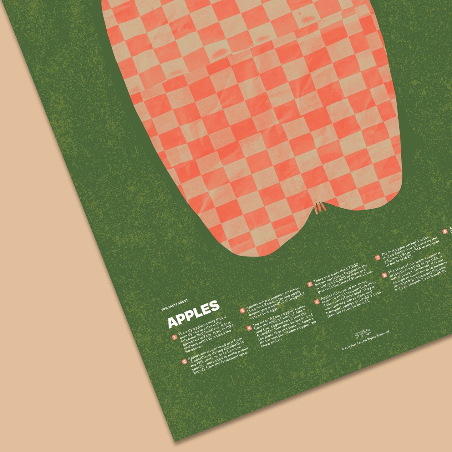Apple Fun Facts Print - mosswell.us