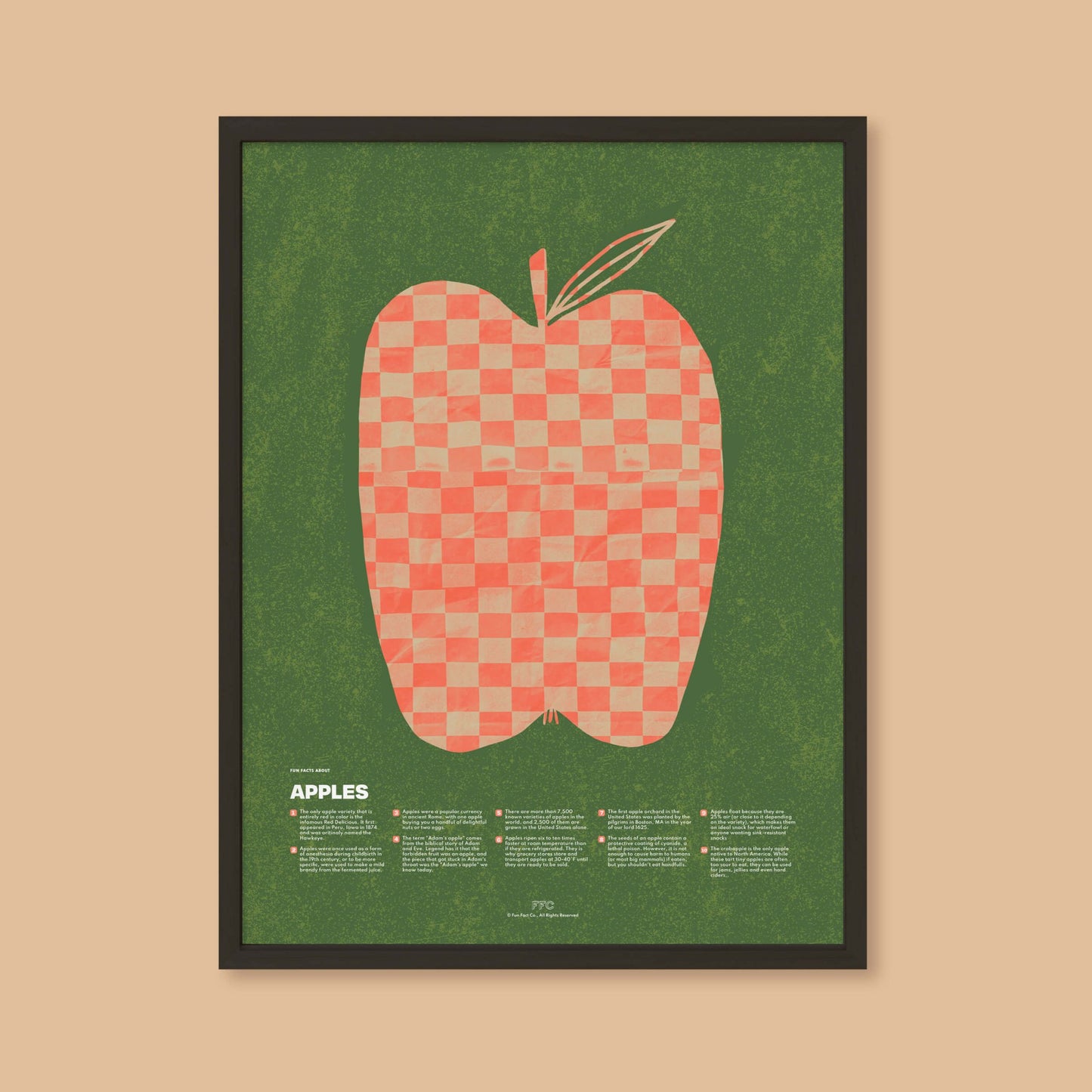 Apple Fun Facts Print - mosswell.us