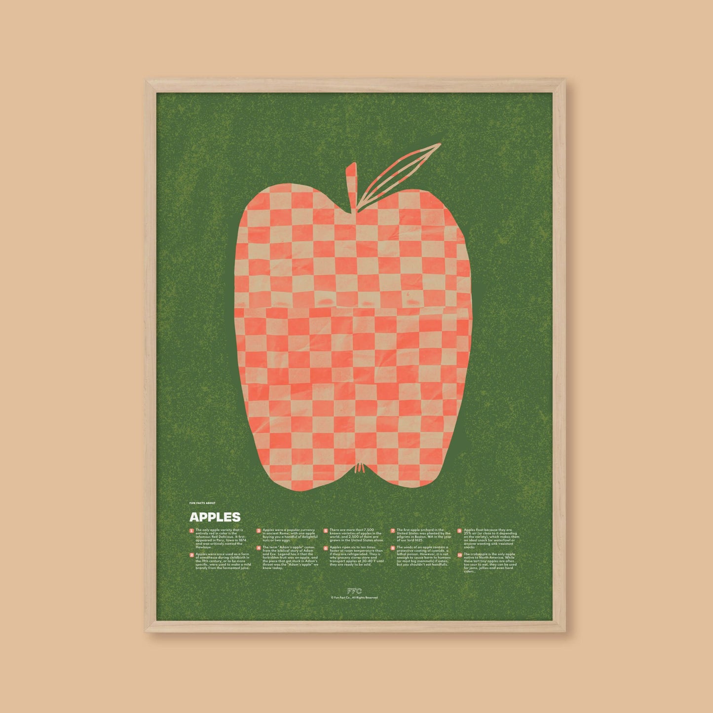 Apple Fun Facts Print - mosswell.us