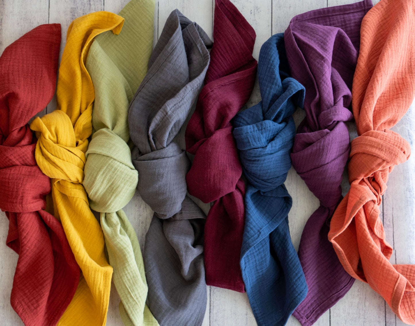 Cotton Crinkle Cloth Napkins, set of four - mosswell.us
