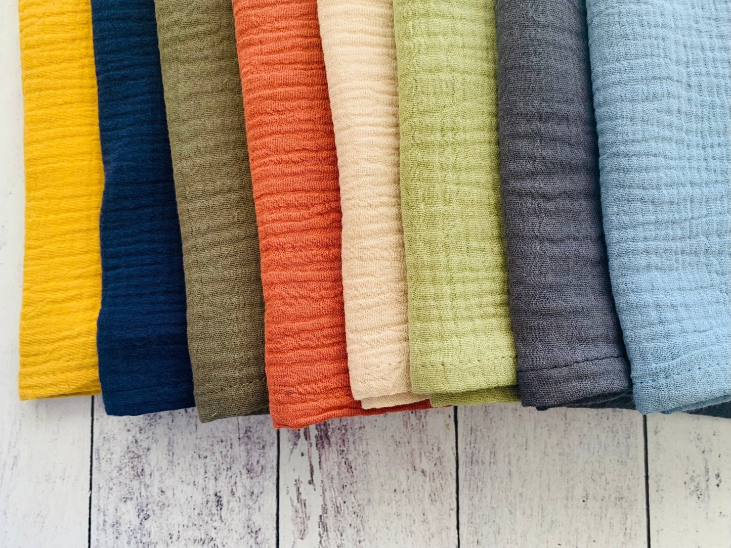 Cotton Crinkle Cloth Napkins, set of four - mosswell.us