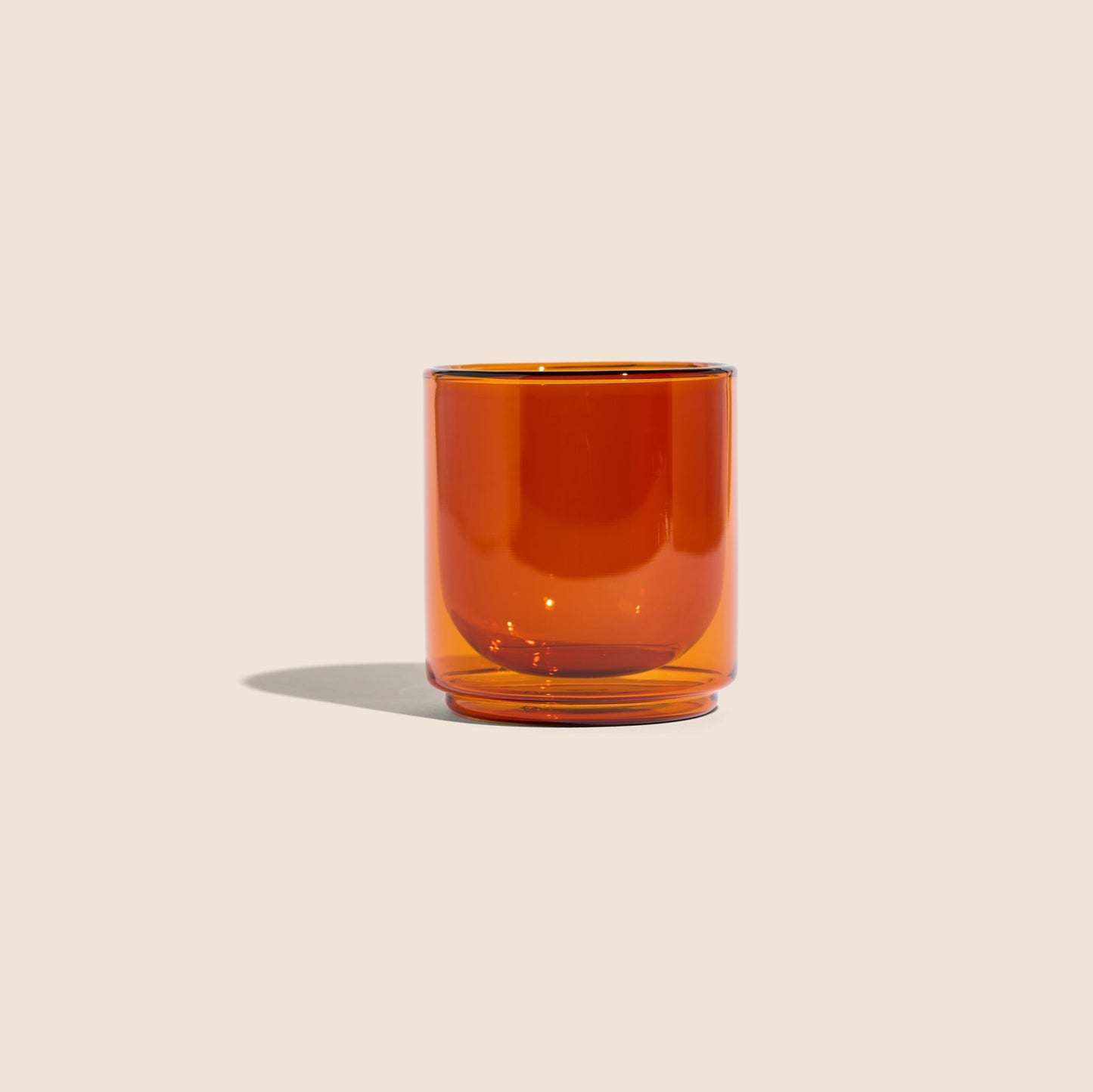 Cove 10oz Glass Tumbler - Set of 2 - Amber - mosswell.us