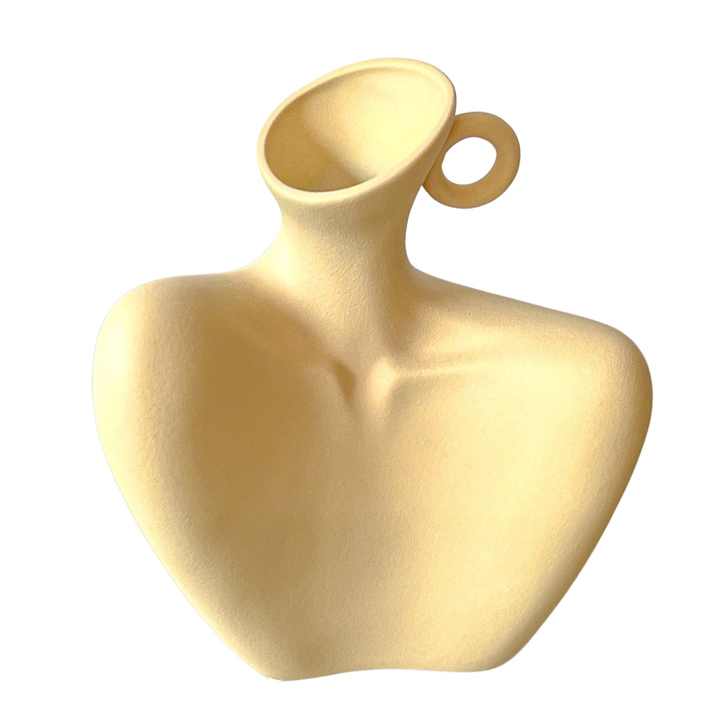Cream Handle Muse Vase - mosswell.us