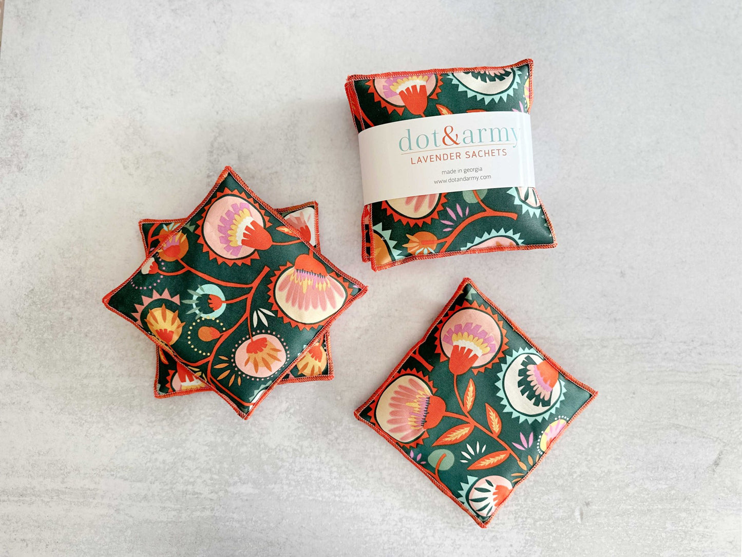 Desert Bloom Lavender Sachets, set of two - mosswell.us
