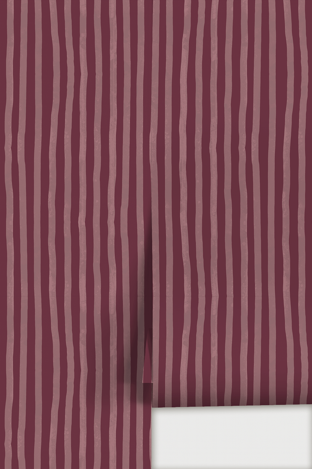 Dolce Stripe Wallpaper, eggplant and mauve - mosswell.us