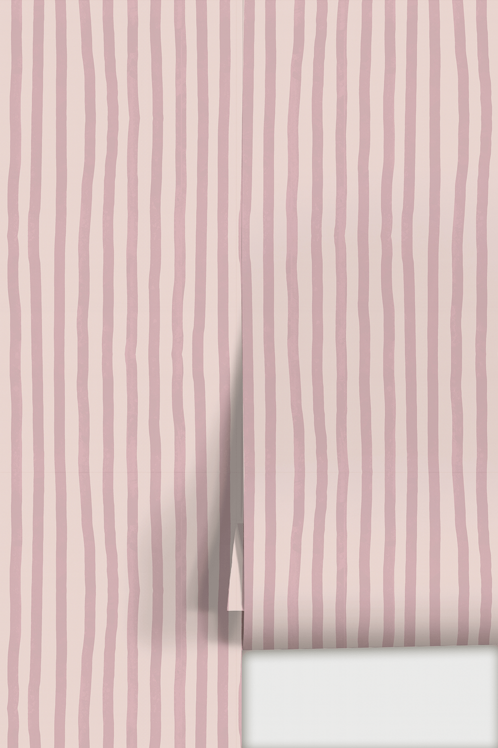 Dolce Stripe Wallpaper, primrose pink - mosswell.us