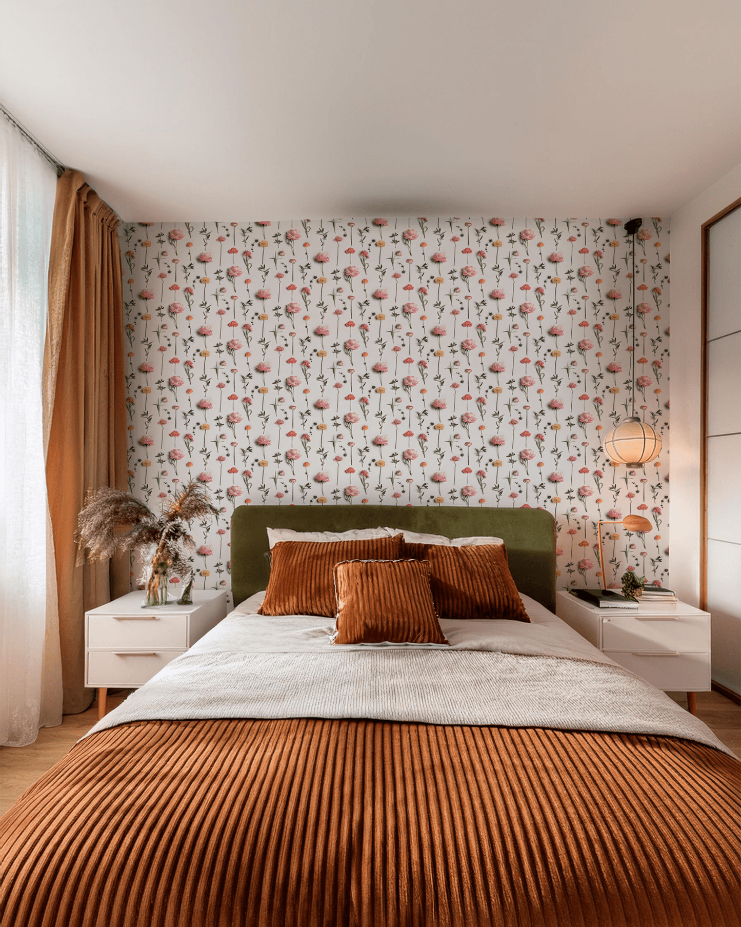 Fresh to Death Wallpaper, small pattern, spring muted - mosswell.us