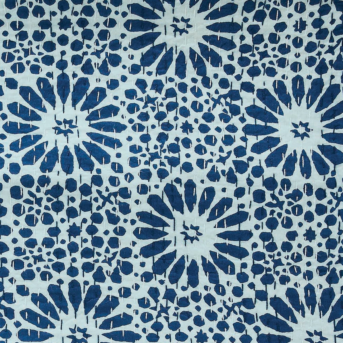 Hand Stitched Block Print Kantha Throws - mosswell.us