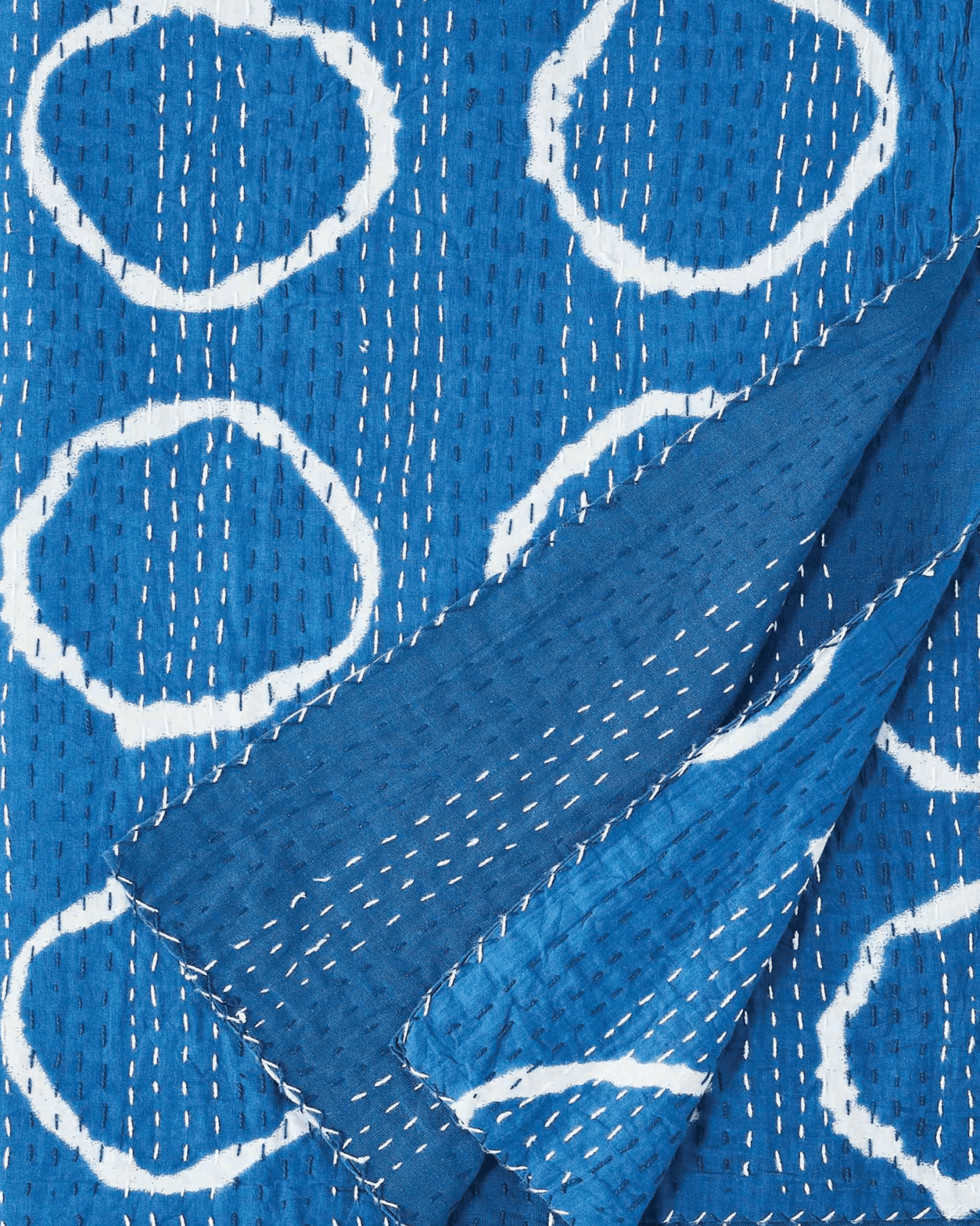 Hand Stitched Block Print Kantha Throws - mosswell.us
