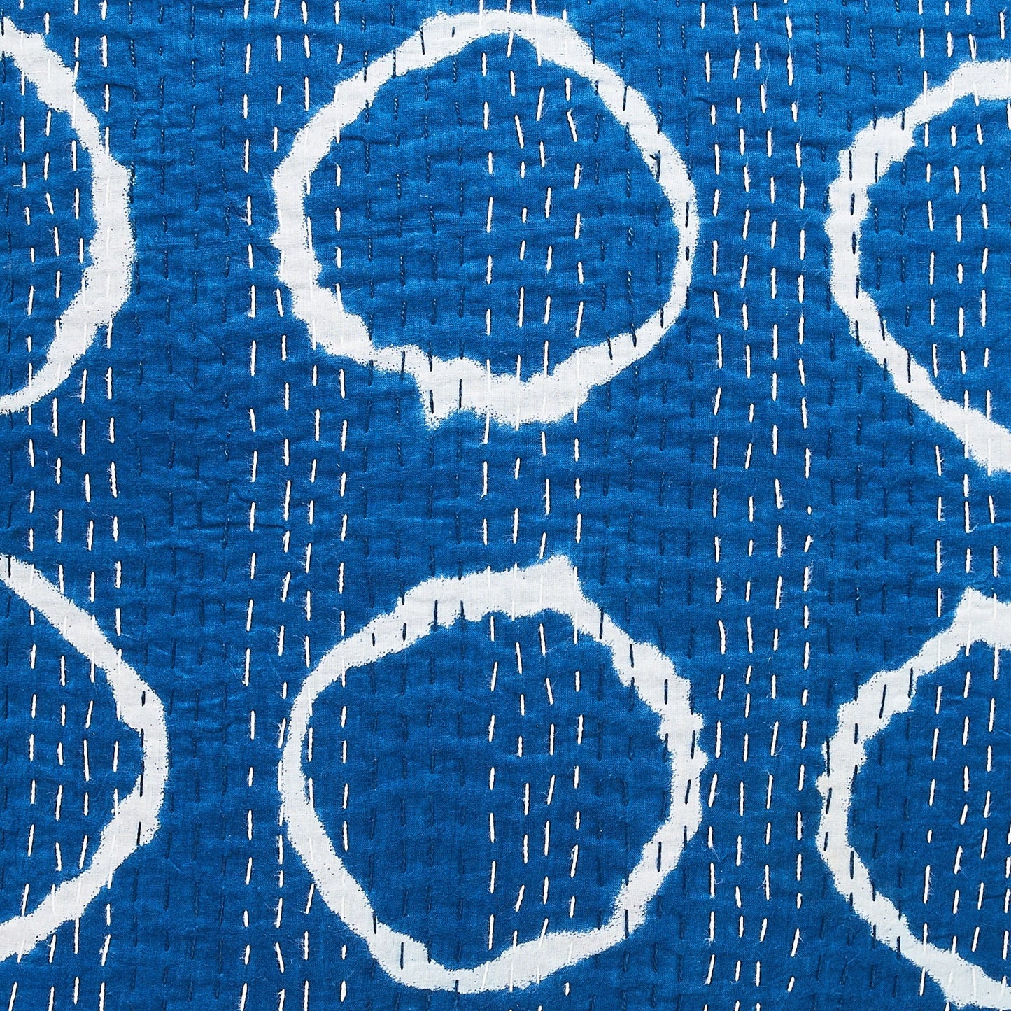 Hand Stitched Block Print Kantha Throws - mosswell.us