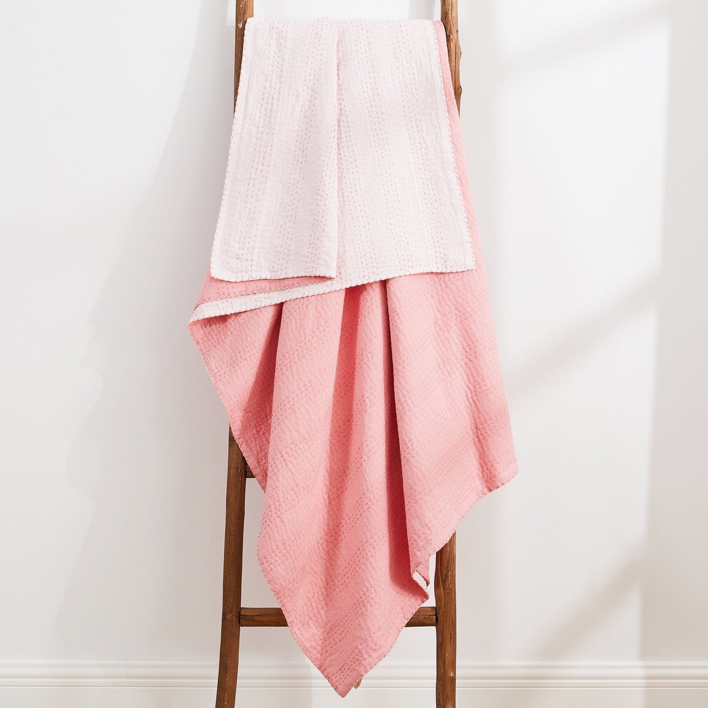 Hand Stitched Reversible Kantha Throws - mosswell.us