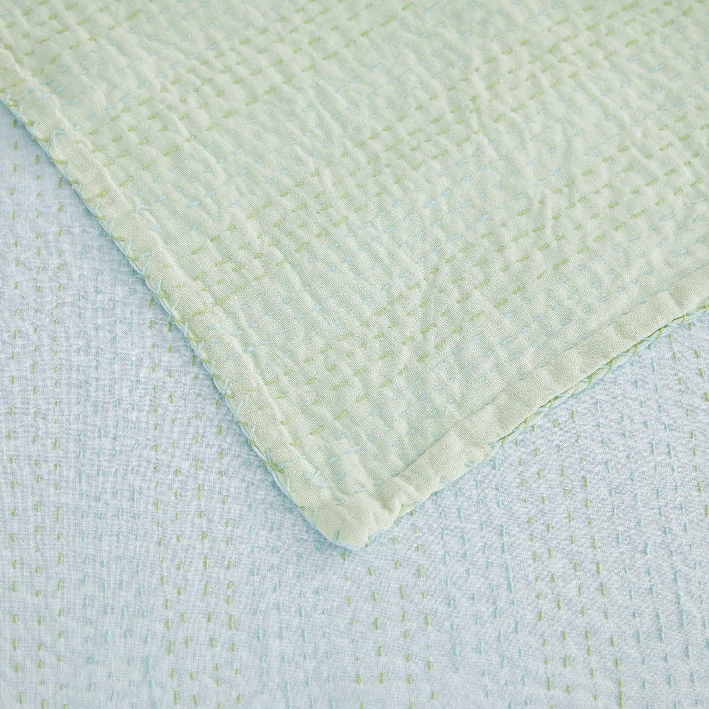 Hand Stitched Reversible Kantha Throws - mosswell.us