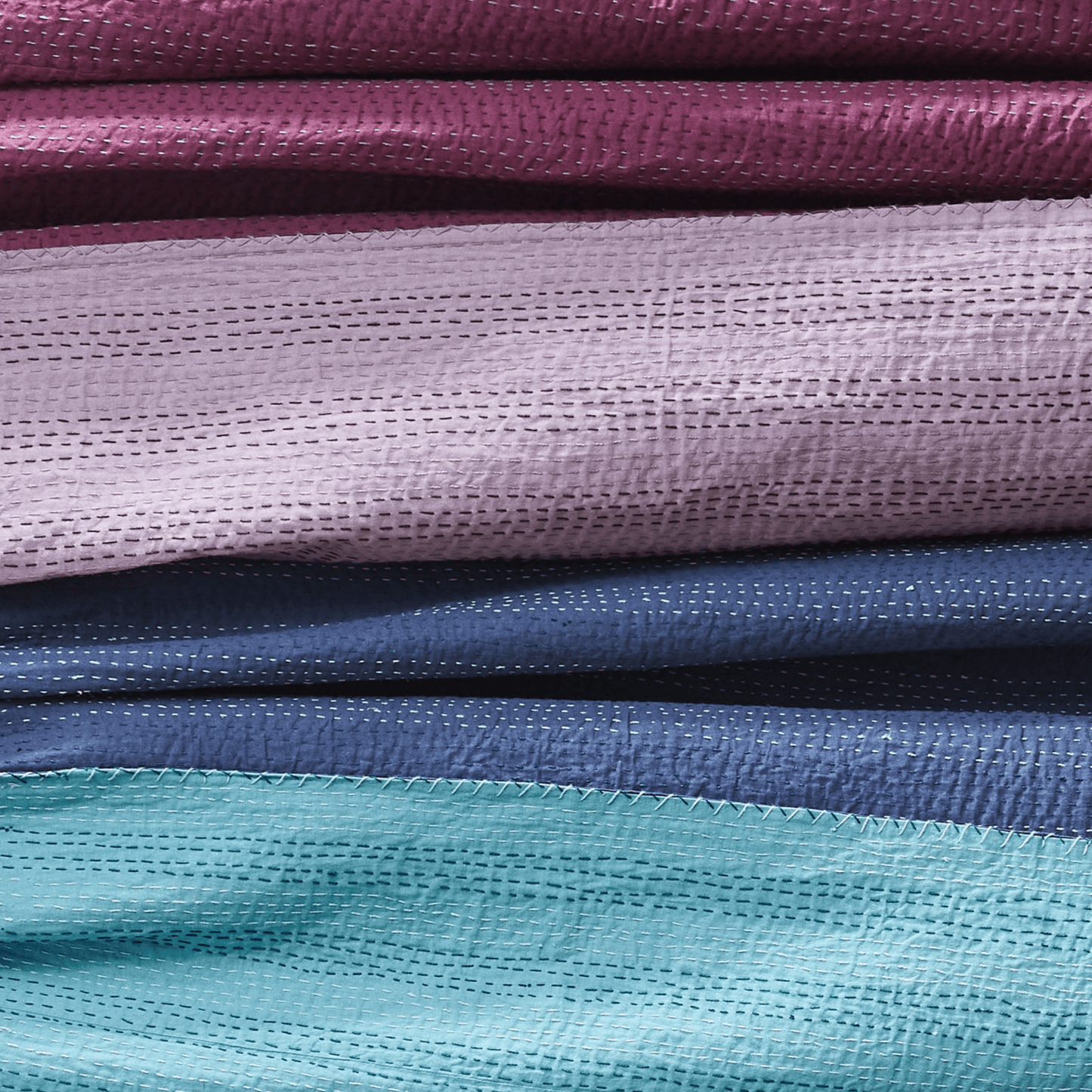 Hand Stitched Reversible Kantha Throws - mosswell.us