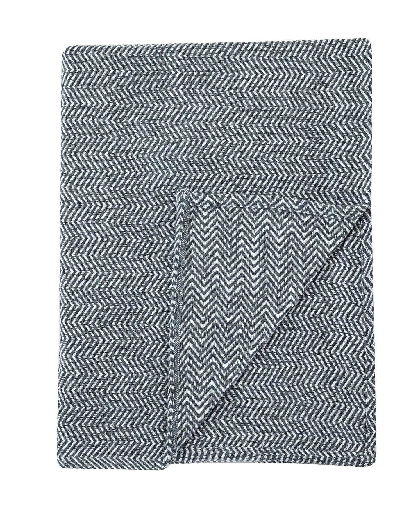 Herringbone Cotton Blanket - mosswell.us