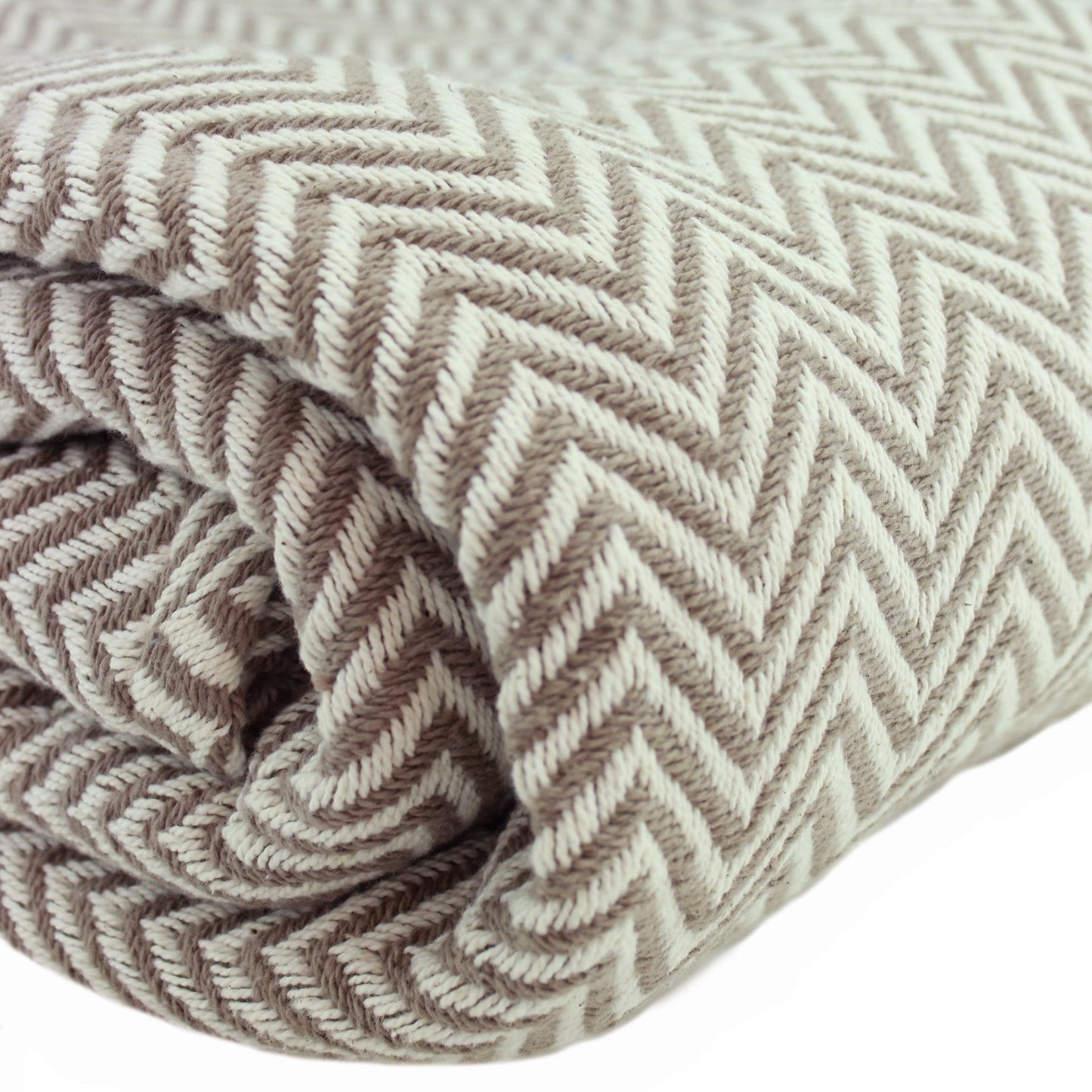 Herringbone Cotton Blanket - mosswell.us