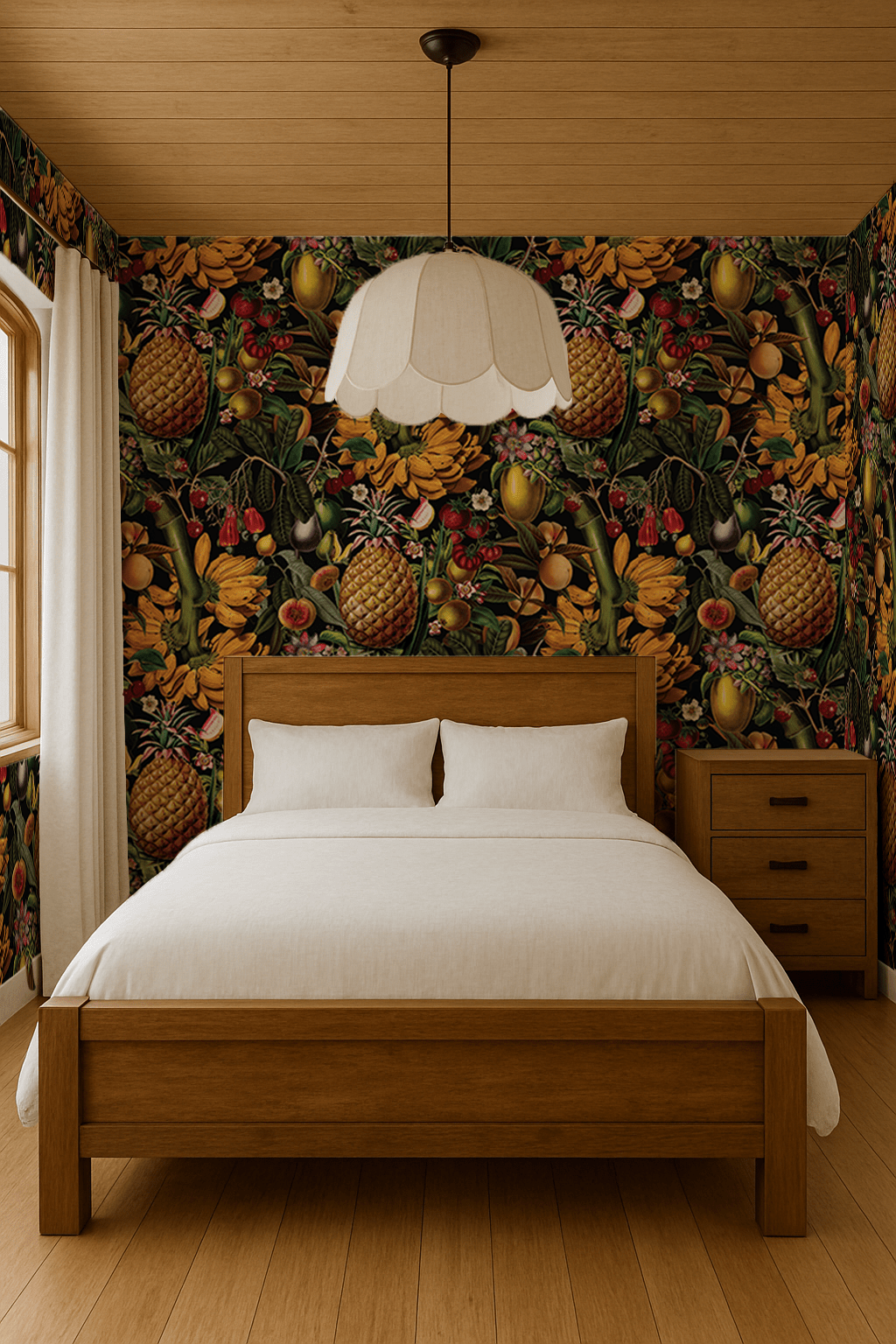 Juicy Fruit Wallpaper, black - mosswell.us
