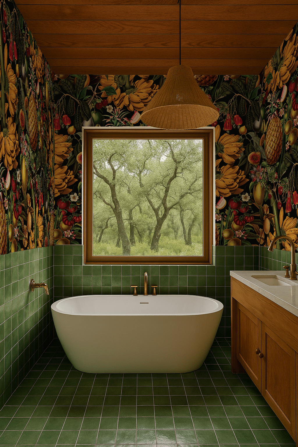 Juicy Fruit Wallpaper, black - mosswell.us