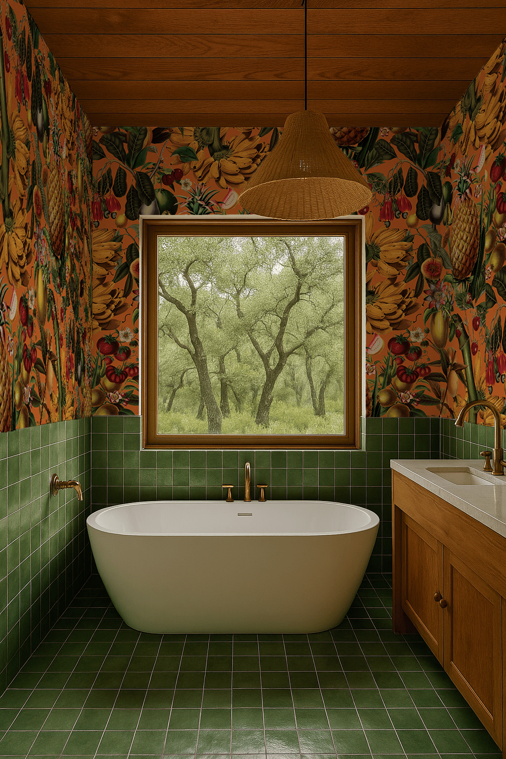 Juicy Fruit Wallpaper, orange - mosswell.us