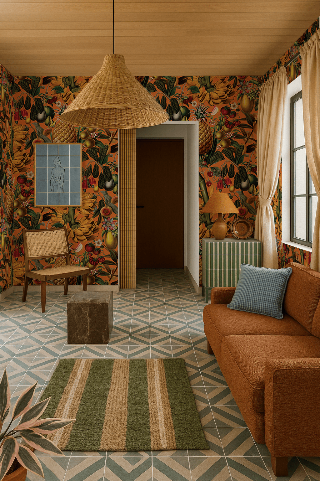 Juicy Fruit Wallpaper, orange - mosswell.us