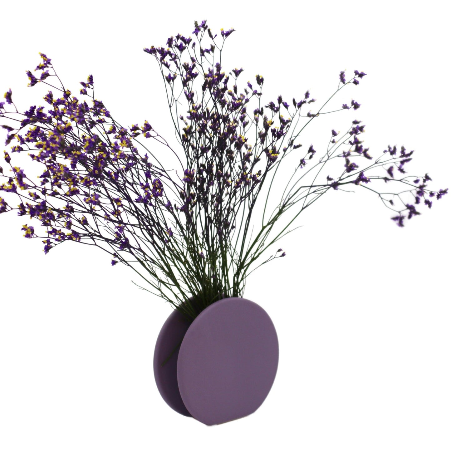 Lavender Macaroon Ceramic Vase - Pair - mosswell.us
