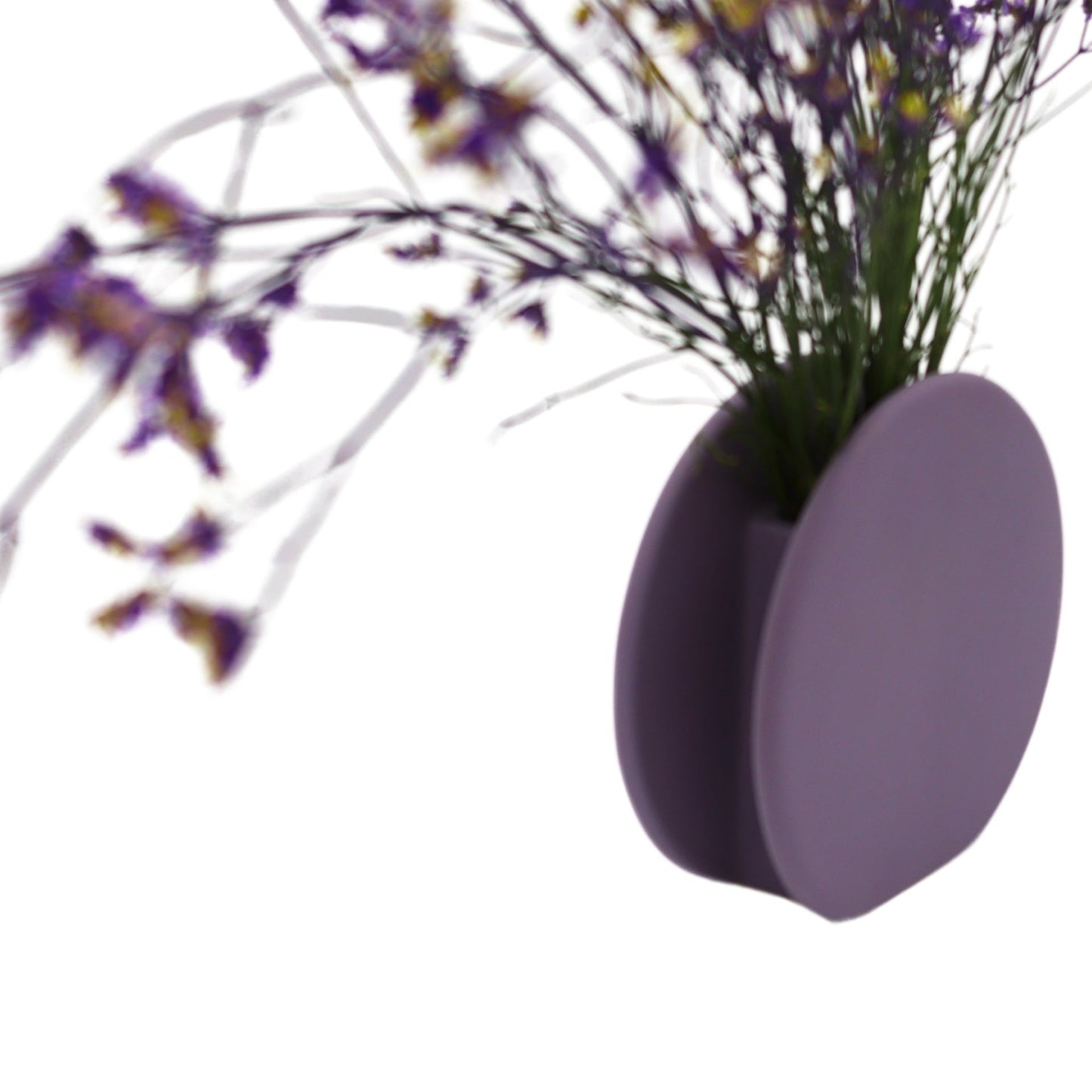 Lavender Macaroon Ceramic Vase - Pair - mosswell.us