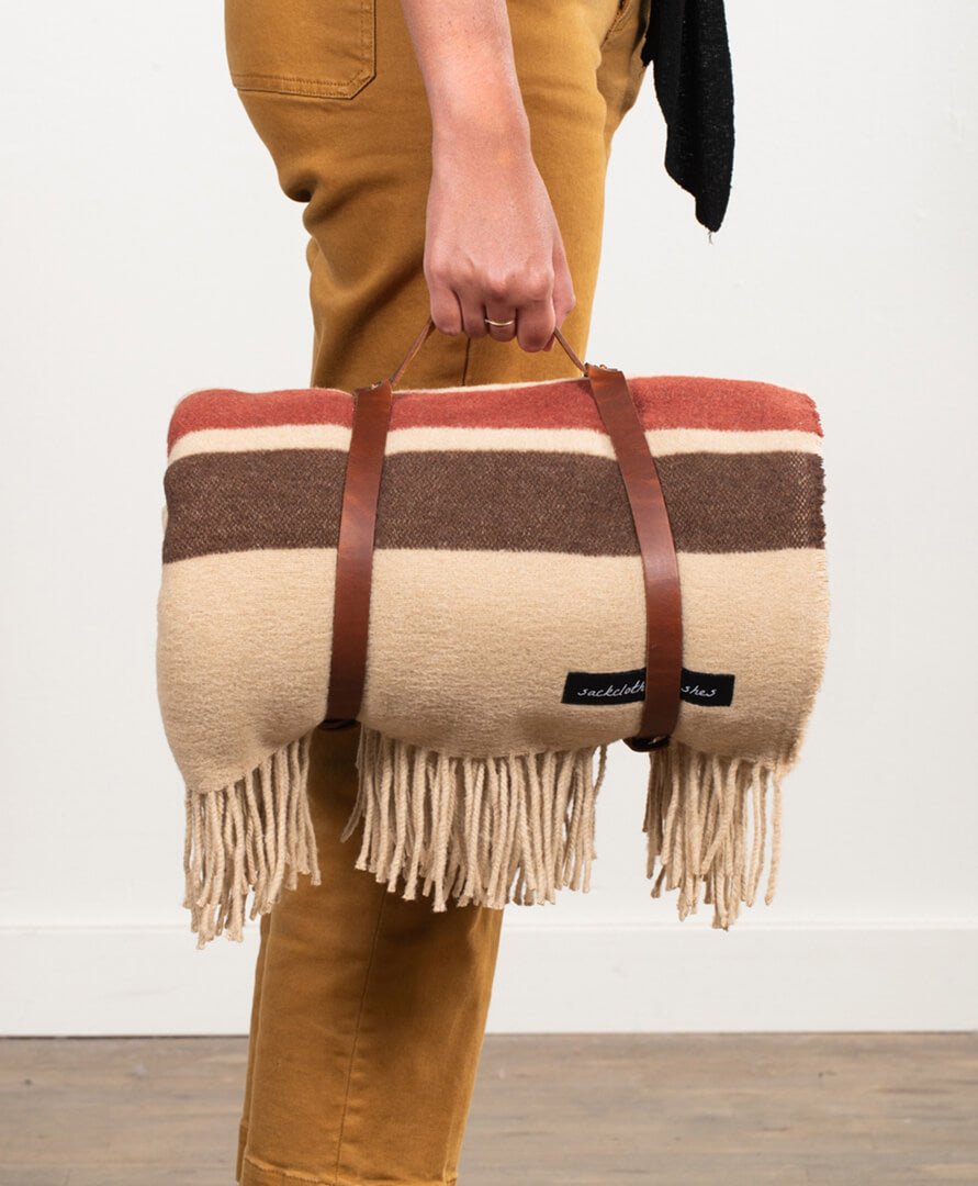 Leather Blanket Roll - mosswell.us