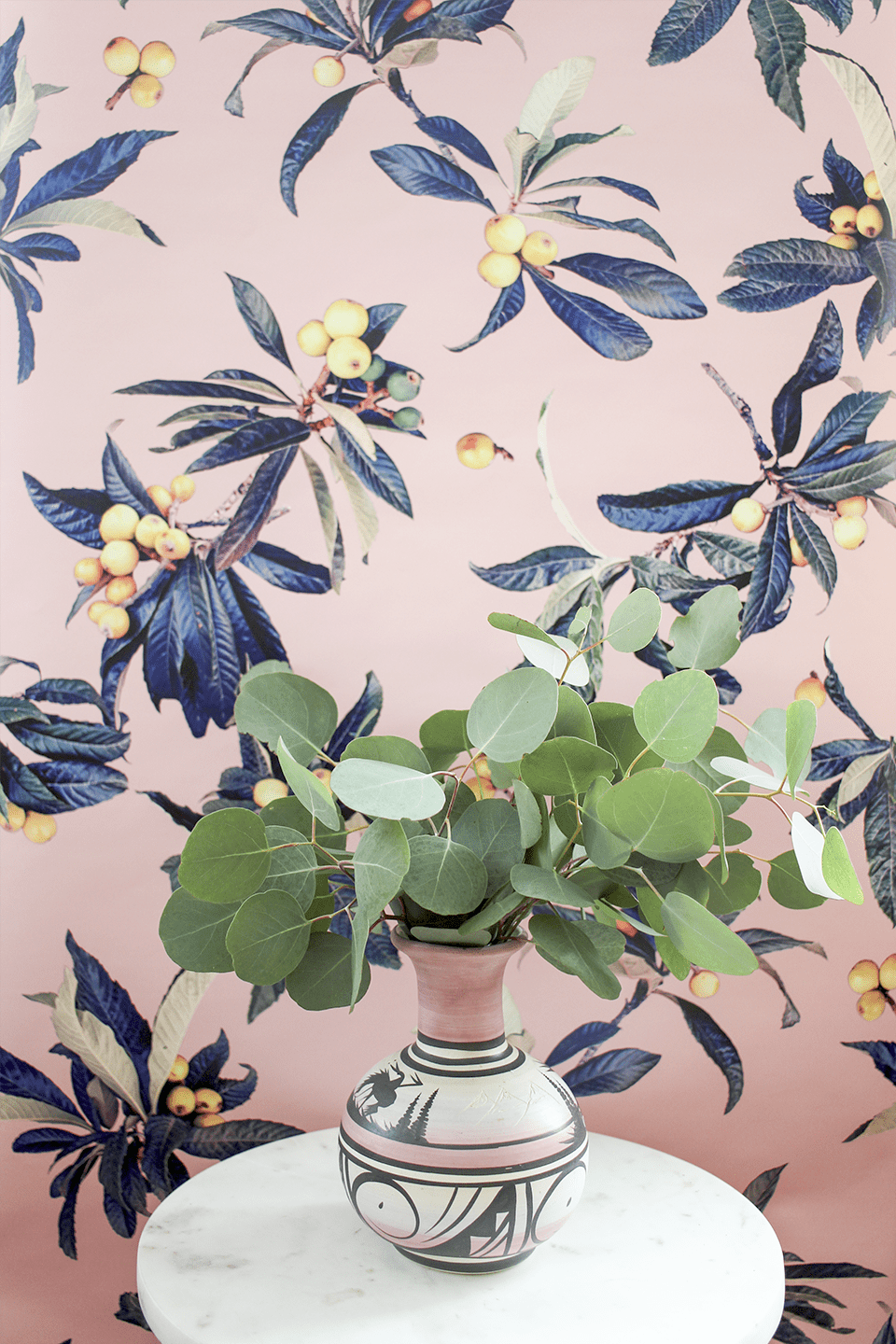 Loquat Love Wallpaper, pink - mosswell.us