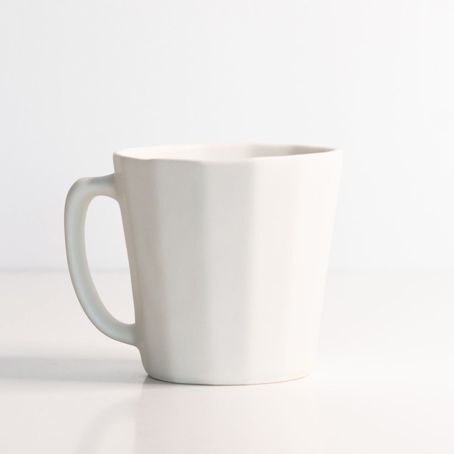 Monday Mug - Handmade Porcelain Coffee Cup - mosswell.us