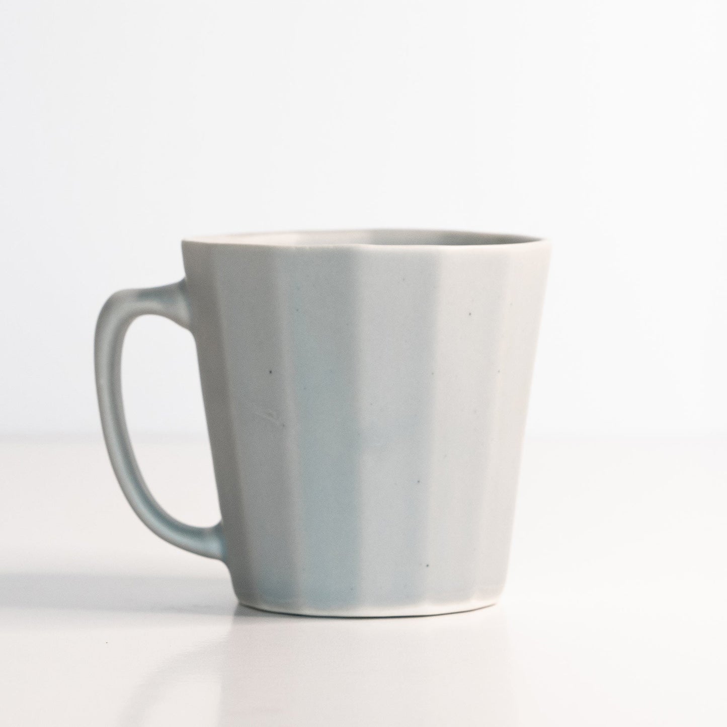 Monday Mug - Handmade Porcelain Coffee Cup - mosswell.us