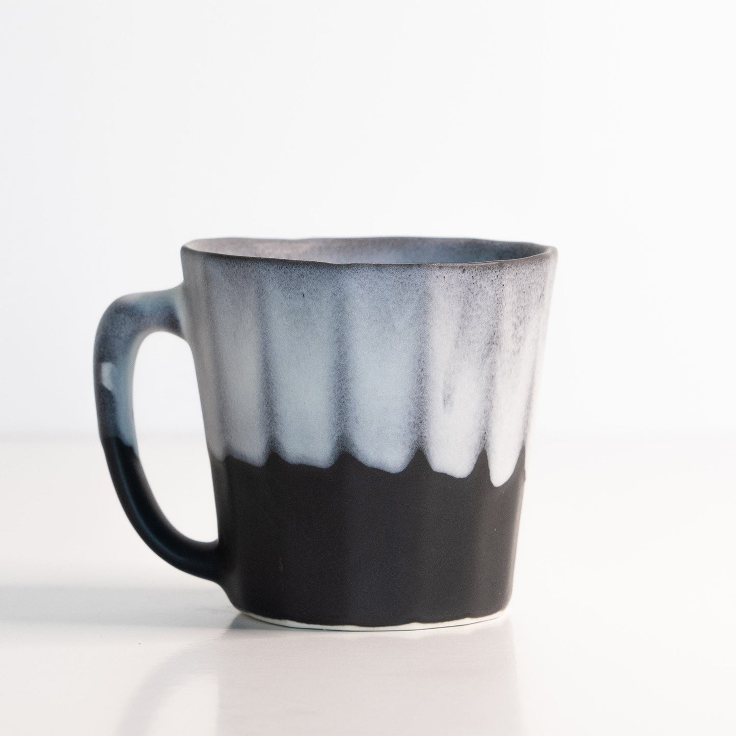 Monday Mug - Handmade Porcelain Coffee Cup - mosswell.us