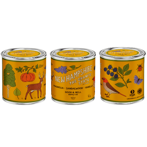 New Hampshire State Candle - mosswell.us