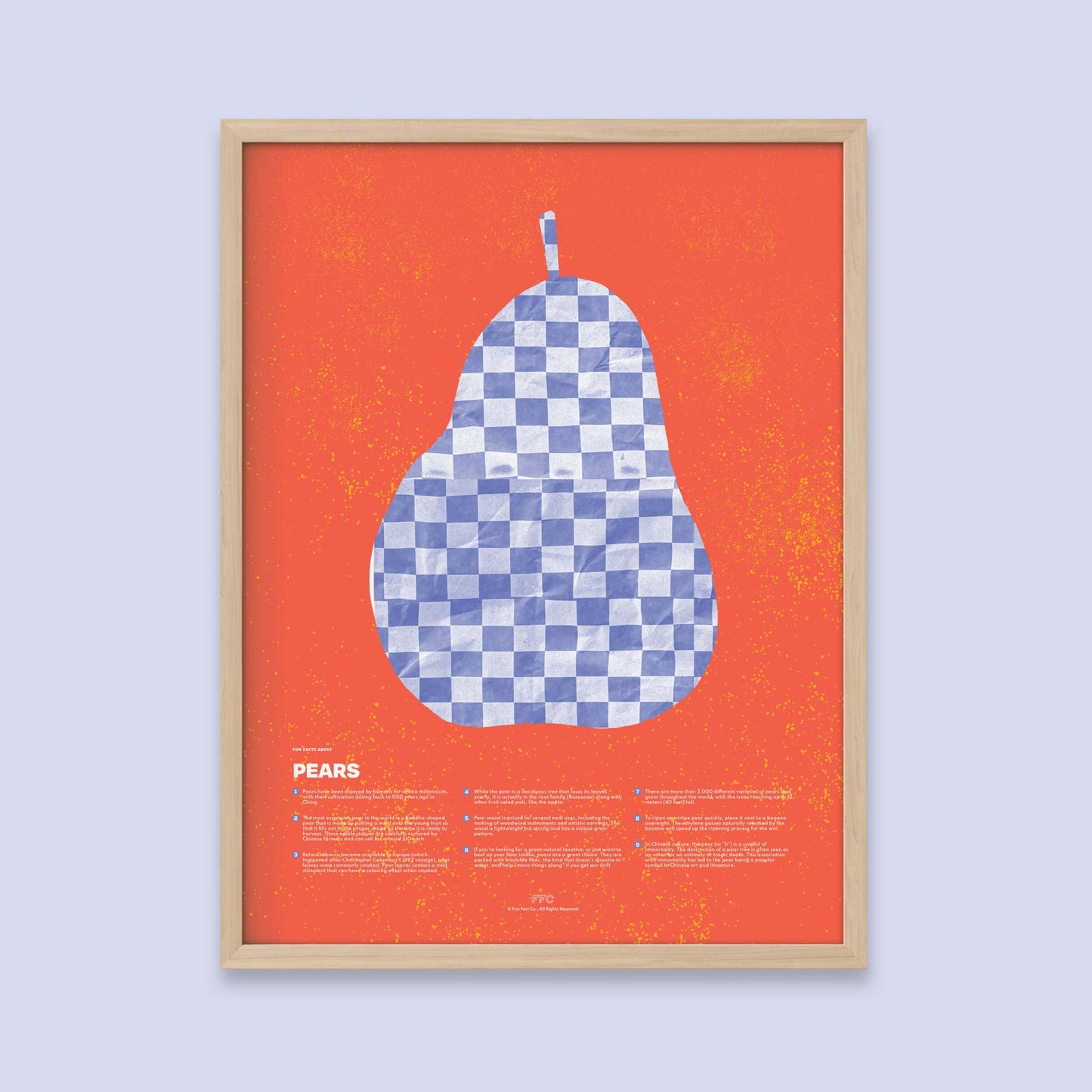 Pear Fun Facts Print - mosswell.us