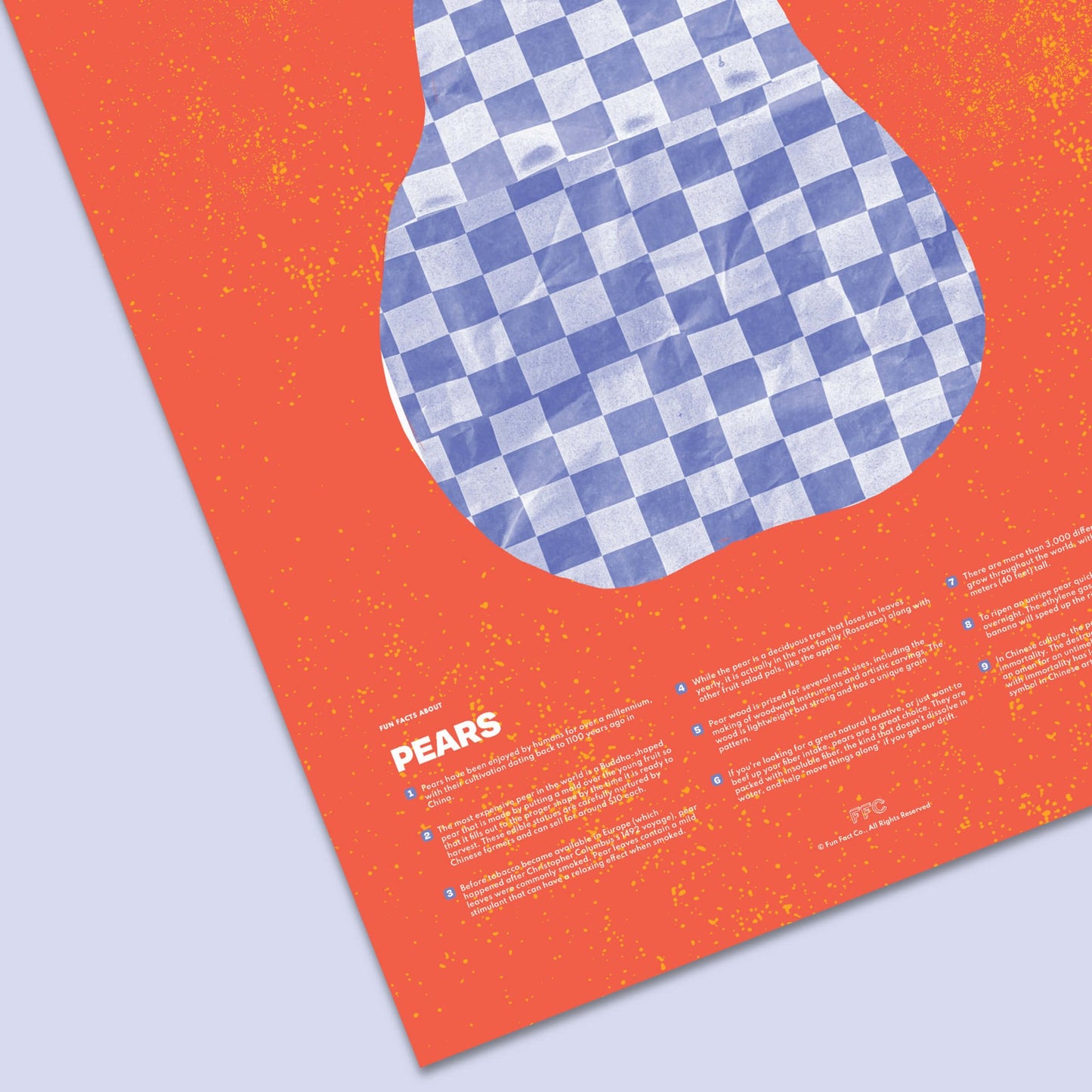 Pear Fun Facts Print - mosswell.us