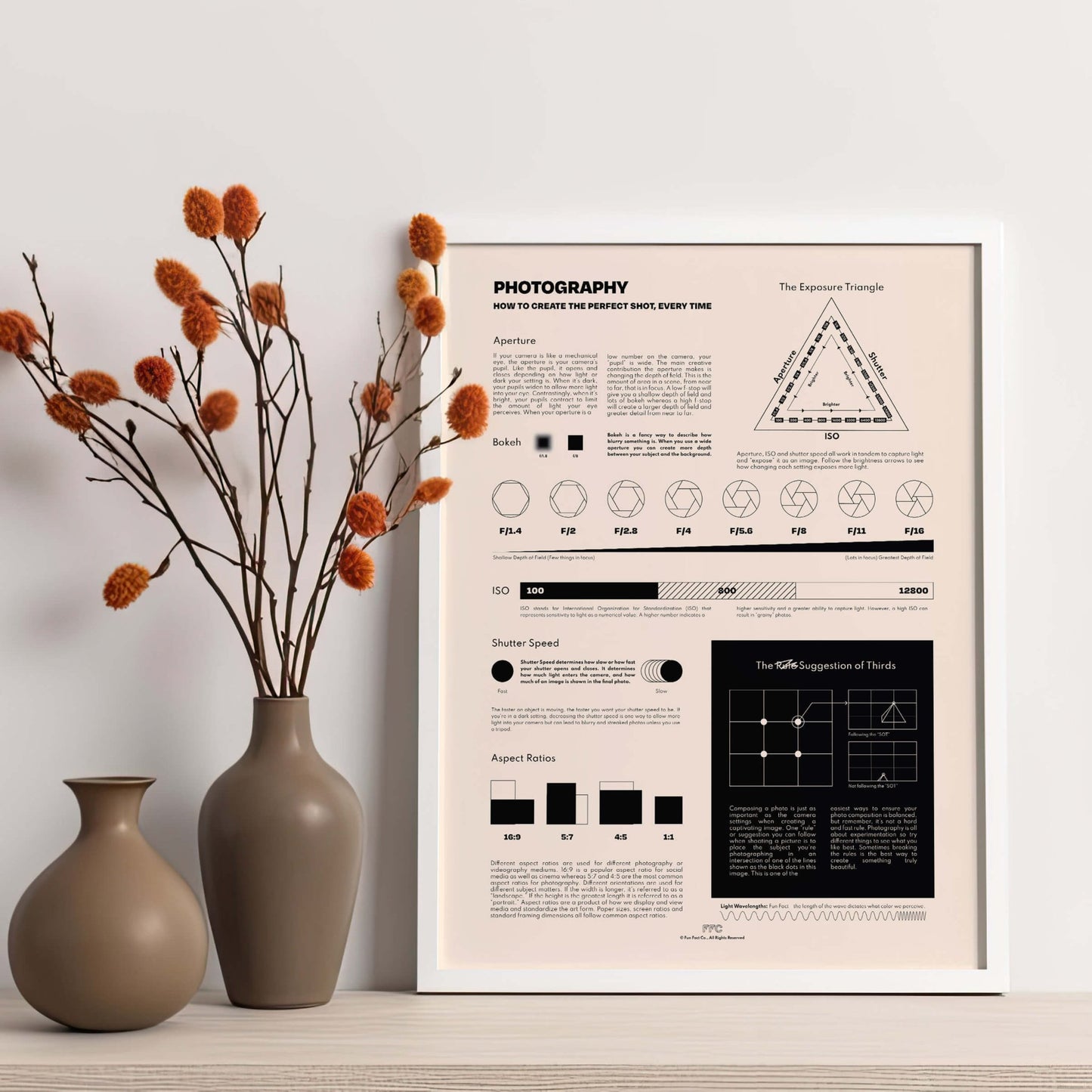 Photography Chart Print - mosswell.us