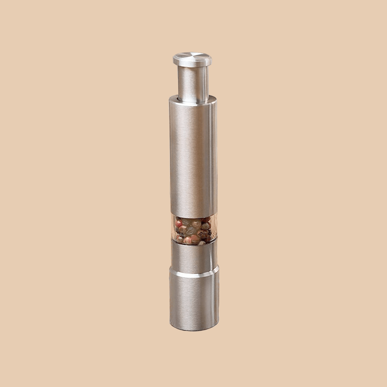 Premium Stainless Steel Salt and Pepper Spice Grinder - mosswell.us
